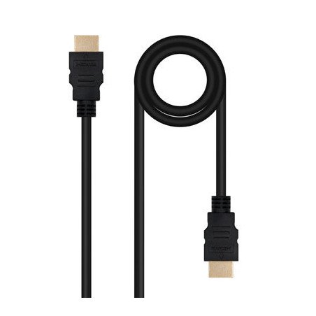 Cable hdmi 2.0 nanocable 10m - macho - macho - negro