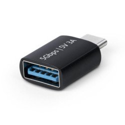 Adaptador usb tipo c a usb tipo a startech macho - hembra - negro