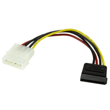 Adaptador lp4 a sata startech 0.15m - hembra - macho
