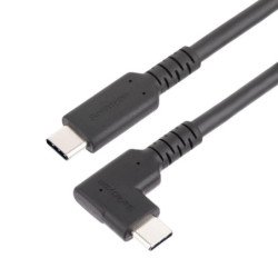 Cable usb tipo c startech 0.5m - macho - macho - negro
