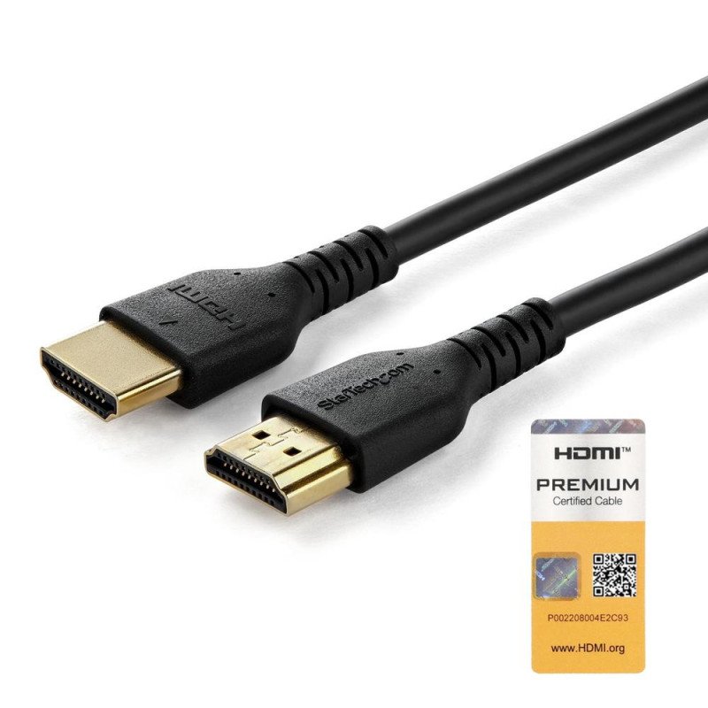Cable hdmi 4k startech 2m - macho - macho - negro