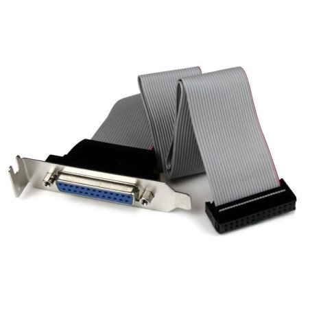 Adaptador paralelo db25 a idc26 startech 0.4m - hembra - hembra