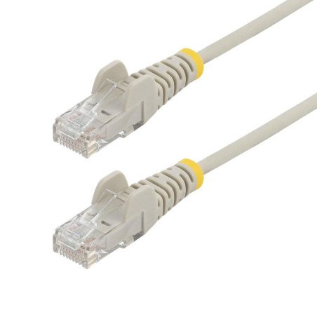 Cable de red startech latiguillo rj45 lszh utp cat6 1m gris