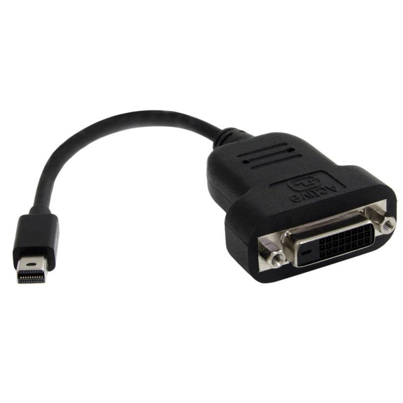 Adaptador mini dp a dvi - d startech macho - hembra - negro