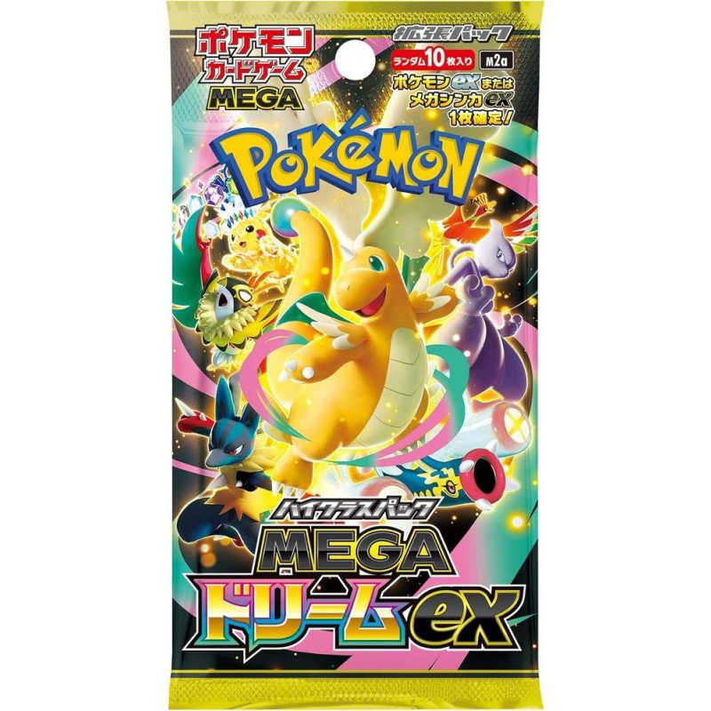 Pokemon tcg mega dream ex caja de 10 sobres japones