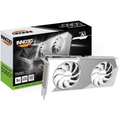 Tarjeta grafica inno3d rtx 5060 ti twin x2 oc white 16gb gddr7 - 3x dp - 1x hdmi pci express 5.0