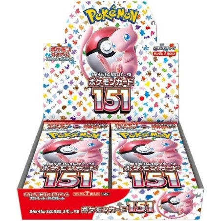 Pokemon tcg pokemon card 151 caja de 20 sobres japones
