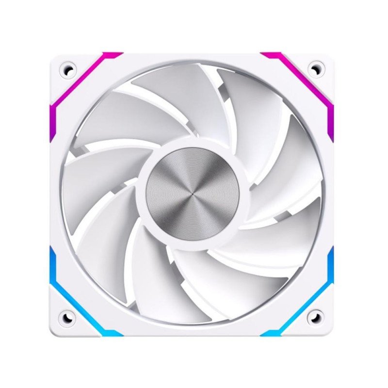 Ventilador caja einarex ex12ci argb 120mm blanco invertido