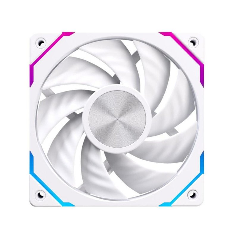Ventilador caja einarex ex12c argb 120mm blanco