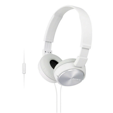 Auriculares sony mdrzx310apw diadema blanco plegable - microfono