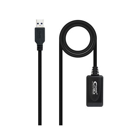 Cable prolongador nanocable con amplificador usb 3.0 usb - a - m - usb - a - h 5 m