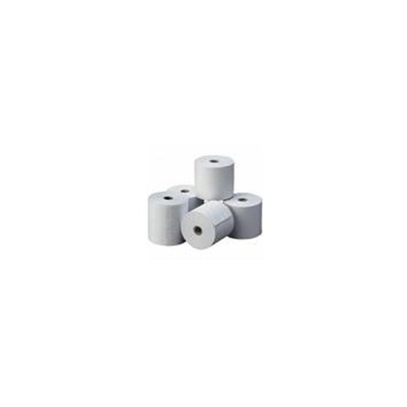 Rollo de papel matricial impresora ticket sin copia 76mmx65cm no termico