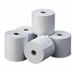 Rollo de papel matricial impresora ticket con copia 76mmx65cm no termico
