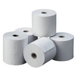 Rollo de papel termico impresora ticket 57x35 especial datafonos