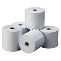 Rollo de papel termico impresora ticket 80x60