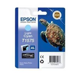 Cartucho tinta epson t157540 cian claro photo r3000 - c13t15754010 - tortuga