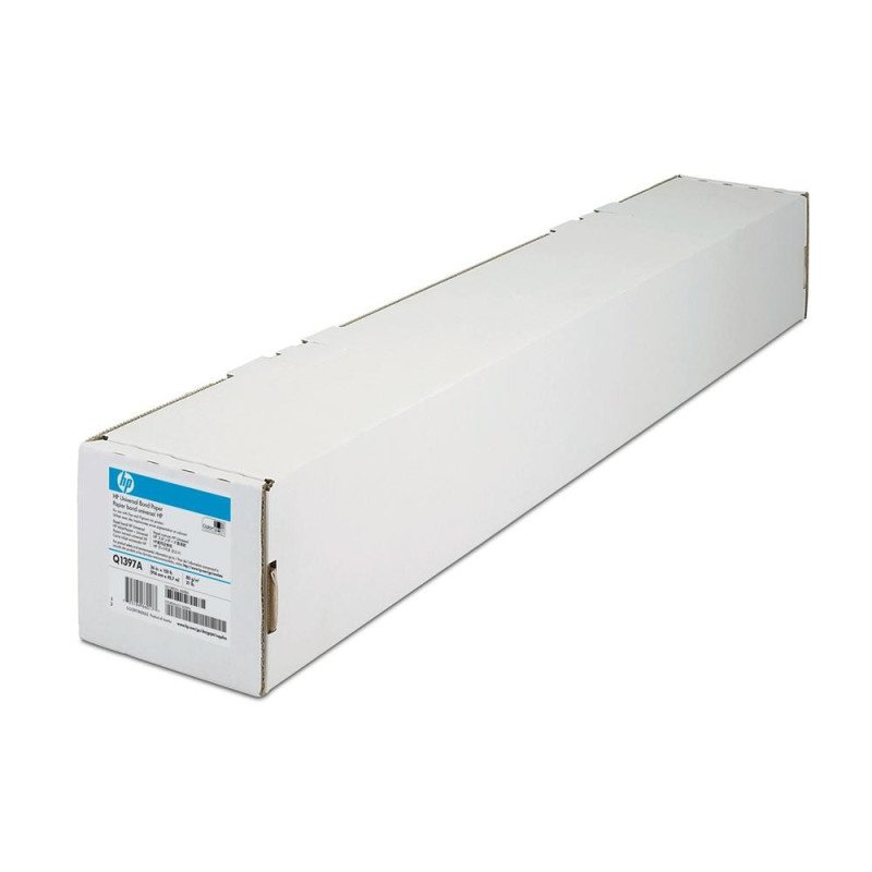 Papel hp q8004a - 80gr 594 mm x 91 -4 m - universal bond paper