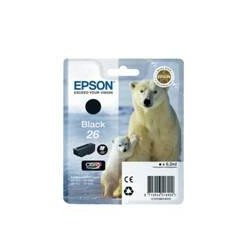 Cartucho tinta epson t260140 negro xp - 600 - 605 - 700 - 800 - oso polar
