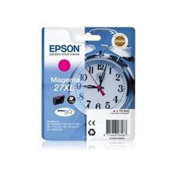 Cartucho tinta epson t271340 magenta 27xl wf - 3000 - wf - 7000 - despertador