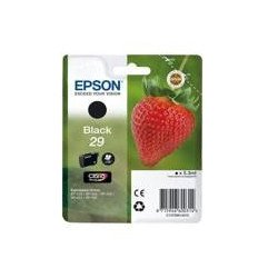 Cartucho tinta epson 29 c13t29814012 negro xp235 - xp332 - xp3357xp4327xp435 - fresa