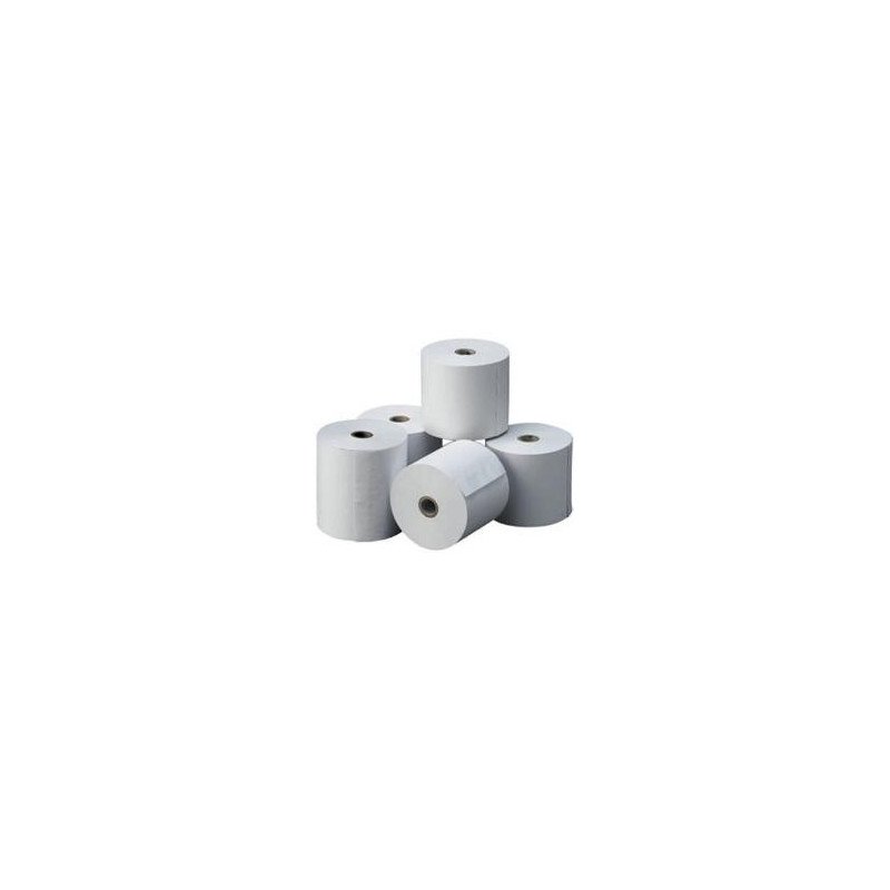 Rollo de papel termico impresora ticket 57x35 especial datafonos