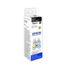 Cartucho ecotank epson 664 t664140 negro 70ml l355 - l555