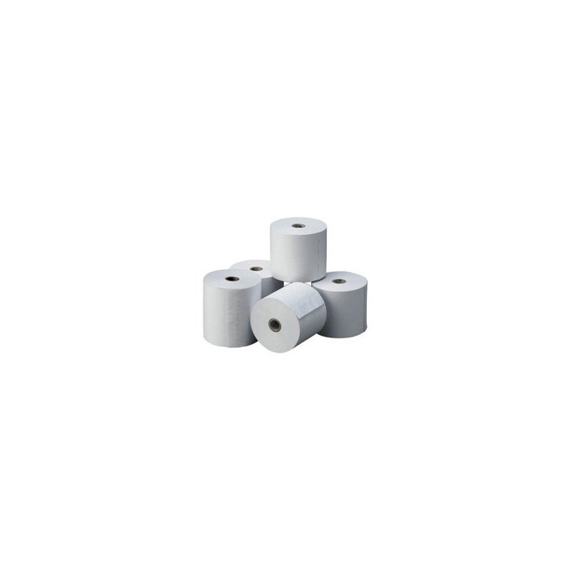 Rollo de papel termico impresora ticket 80x60