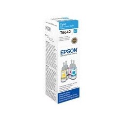 Cartucho ecotank epson 664 t664240 70ml l355 - l555 cyan