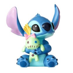 Figura enesco disney lilo & stitch stitch con muneca