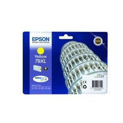 Cartucho tinta epson t790440 amarillo 79xl wf5000 (serie) - torre de pisa