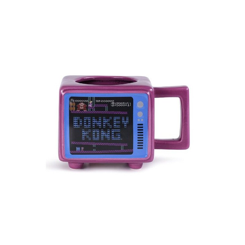 Taza termica pyramid retro tv donkey kong