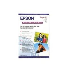 Papel epson s041316 premiun glossy photo a3+ 20 hojas 250g