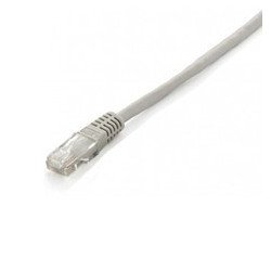 Cable red equip latiguillo rj45 u - utp cat6 0.25m gris