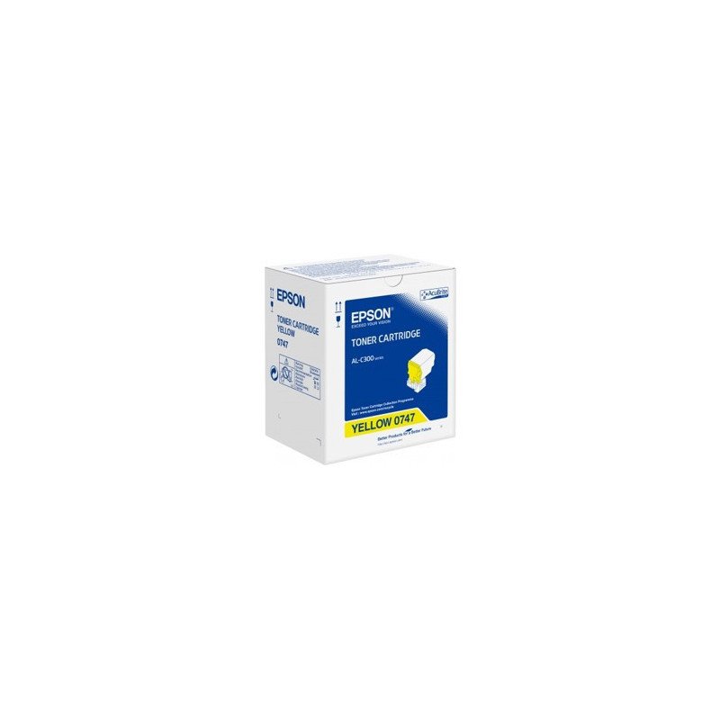 Toner epson c13s050747 amarillo 8.8k
