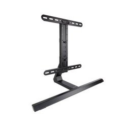 Soporte mesa tooq db3265f - b 32 pulgadas - 65 pulgadas aluminio carga maxima 40kg negro