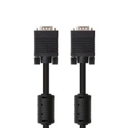Cable nanocable con ferrita svga hdb15 - m - hdb15 - m nanocable 10m - macho a macho