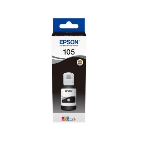 Cartucho tinta epson c13t00q140 105 ecotank negro ink et - 2700 - et - 2750 - et - 3700 - et - 3750 - et4750