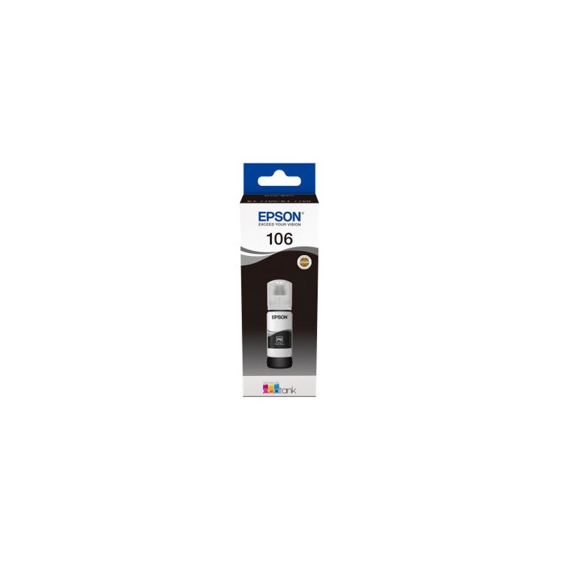 Cartucho tinta epson c13t00r140 106 ecotank foto negro ink et - 7700 - et - 7750