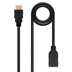 Cable hdmi 2.0 nanocable 1m - macho - hembra