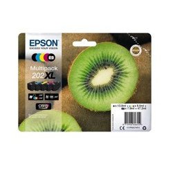 Multipack cartucho tinta epson 202xl c13t02g74010 5 colores claria kiwi