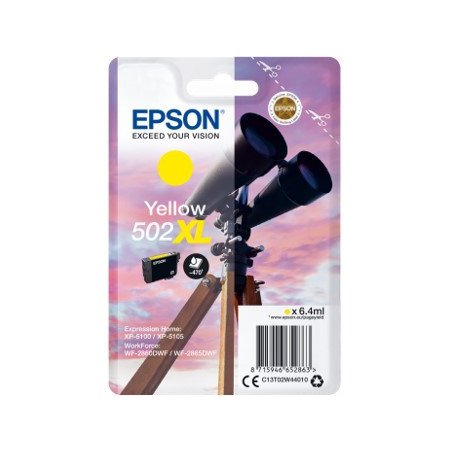 Cartucho tinta epson t02w440 502xl amarillo ink