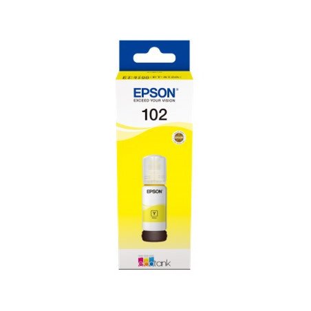 Cartucho tinta epson c13t03r440 102 ecotank amarillo ink et - 2700 - et - 2750 - et - 3700 - et - 3750 - et4750