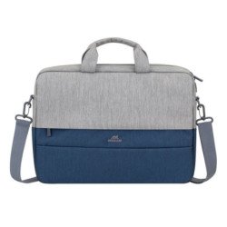 Maletin rivacase 7532 prater para portatil 15.6 pulgadas gris - azul