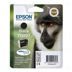 Cartucho tinta epson t0891 negro 3.5ml s20 - sx105 - sx200 - sx205 - sx 405 - mono
