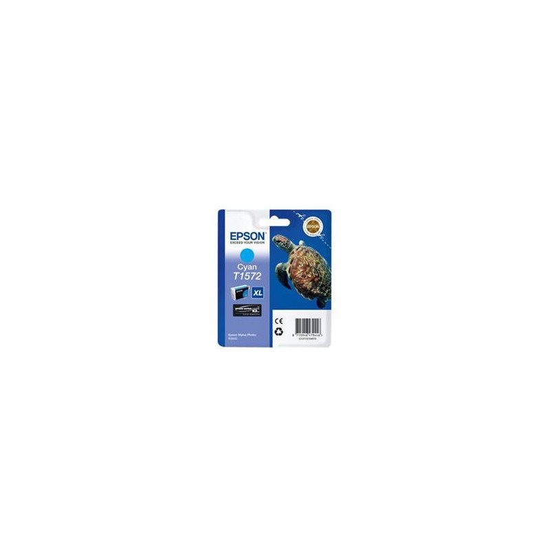 Cartucho tinta epson t157240 cian photo r3000 - c13t15724010 - tortuga