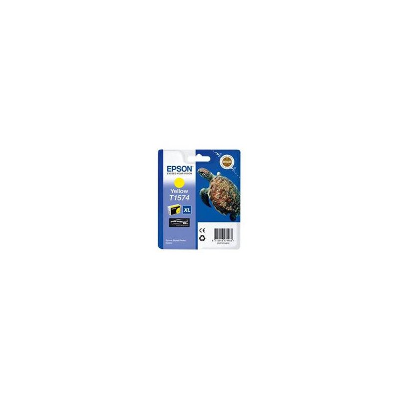 Cartucho tinta epson t157440 amarillo para epson photo r3000 - c13t15744010 - tortuga
