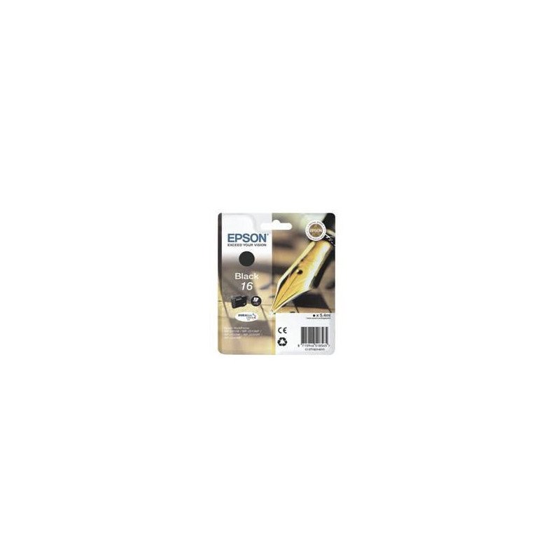 Cartucho tinta epson t162140 negro wf - 2010 - 2510 - 2520 - 2530 - 2540 - pluma