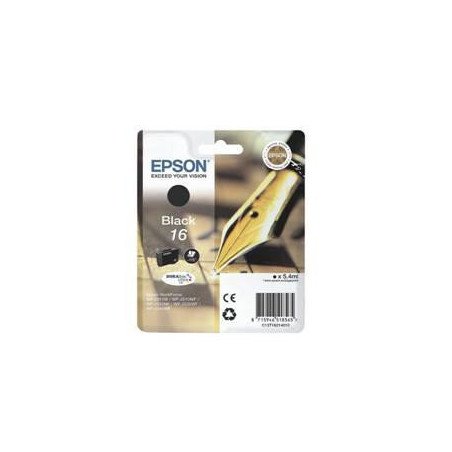 Cartucho tinta epson t162140 negro wf - 2010 - 2510 - 2520 - 2530 - 2540 - pluma