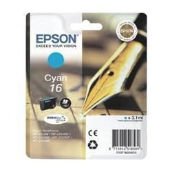 Cartucho tinta epson t162240 cian wf - 2010 - 2510 - 2520 - 2530 - 2540 - pluma