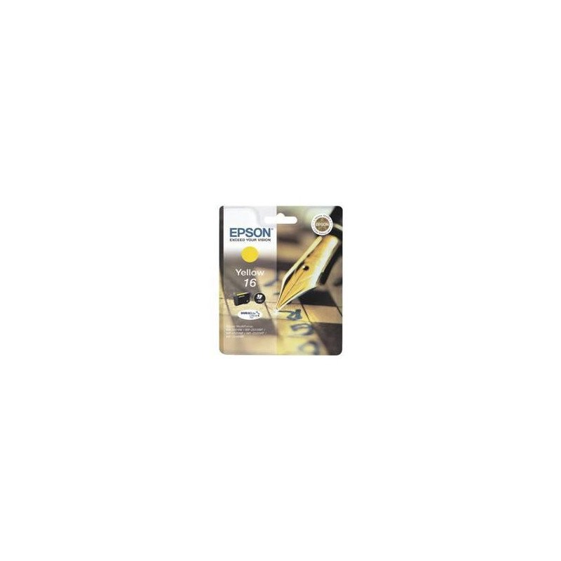 Cartucho tinta epson t162440 amarillo wf - 2010 - 2510 - 2520 - 2530 - 2540 - pluma